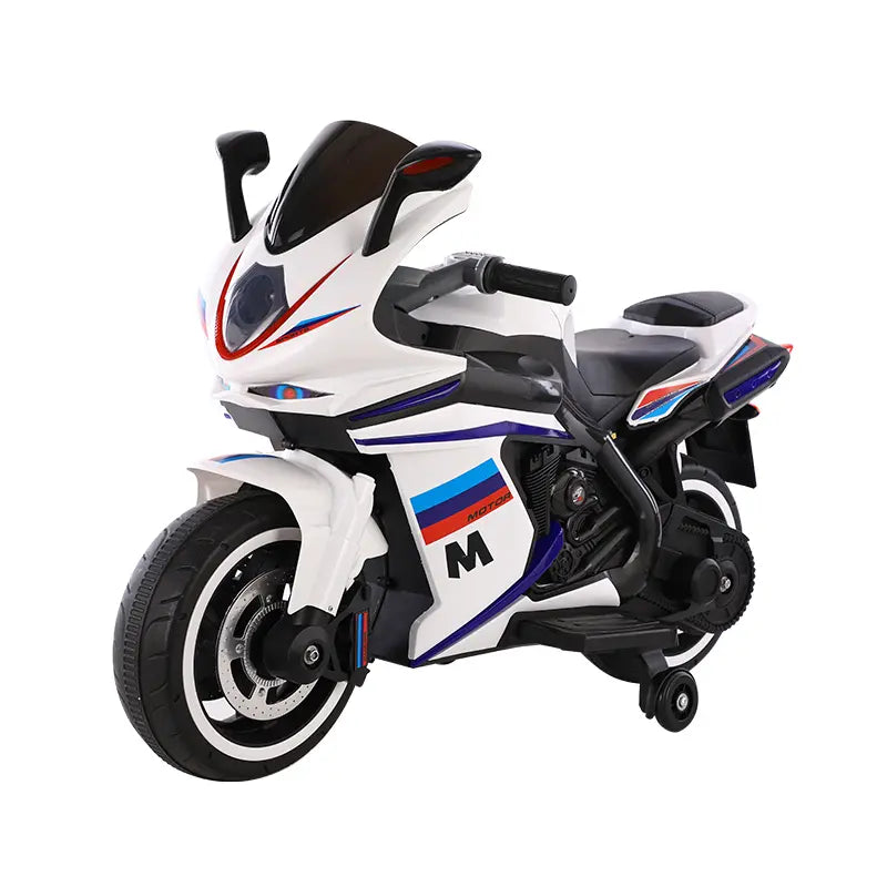 Kids Electric Motorcycle with Music & LED Headlights (HZBB-1166)