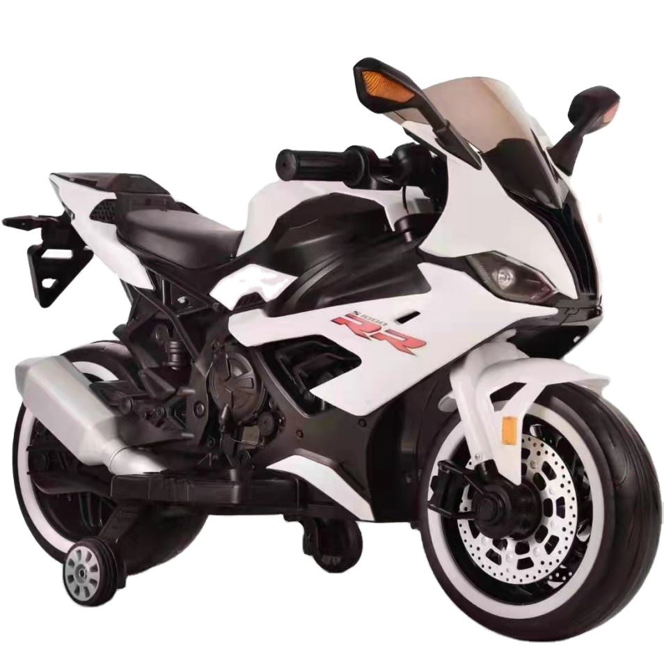 Kids Ride-On Motorcycle with LED Wheels &amp; Music System (XHD818)