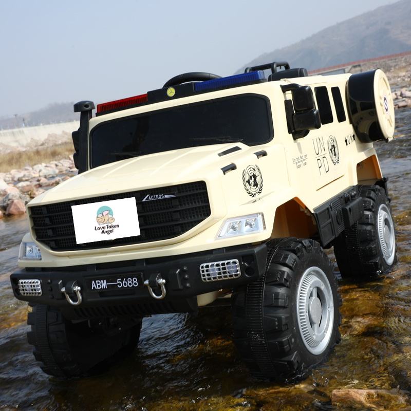 Kids Police Style Ride-On Car with Lights &amp; Music (LB-ABM-5688)