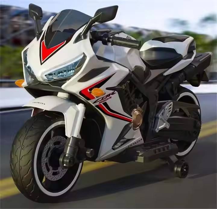 Premium Kids Motorcycle with Lights &amp; Music (N-999)