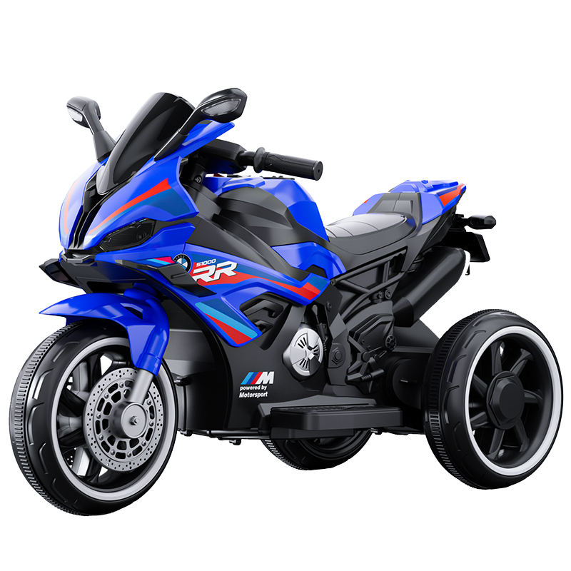 Kids Ride-On Motorcycle with LED Wheels &amp; Music System (XHD818)