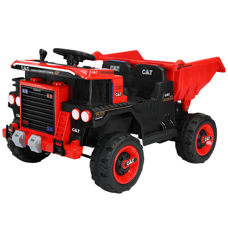 Kids Electric Ride-On Car with LED Lights &amp; Music (Model 818)
