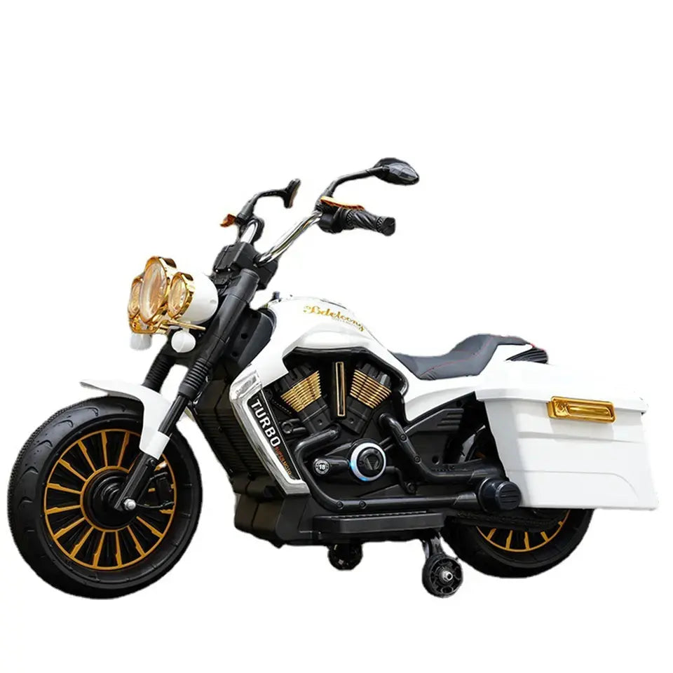Kids Ride-On Motorcycle with LED Lights &amp; Bluetooth (XSDU-1288)