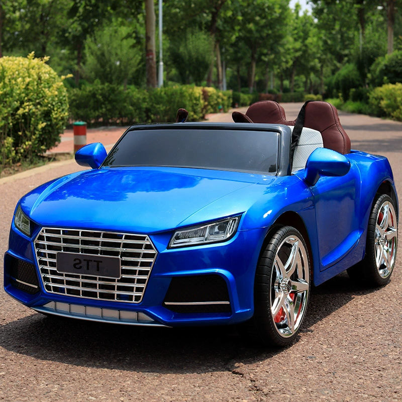 Kids Ride-On Car with Bluetooth &amp; LED Headlights (AT-TTS)