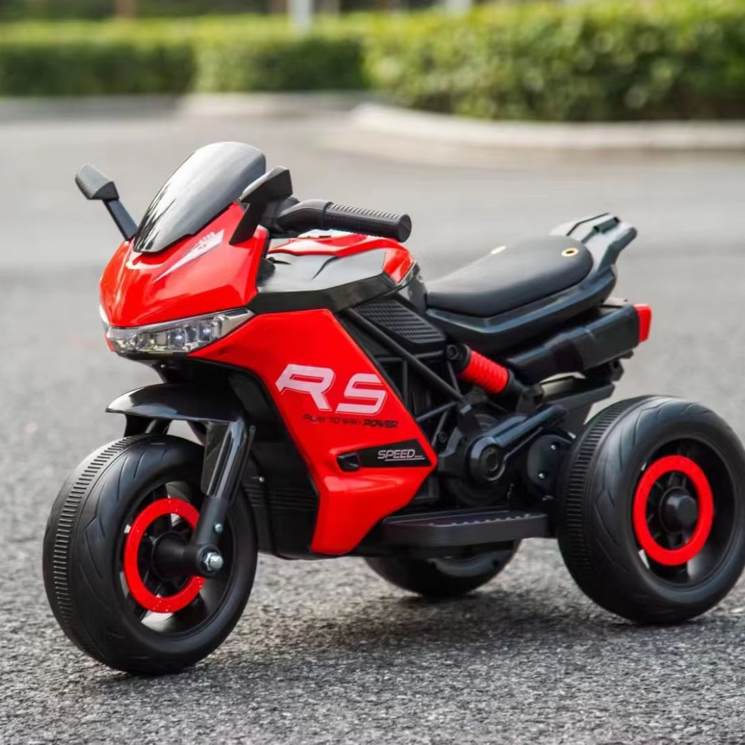 Kids Electric Motorcycle with Training Wheels &amp; LED Light (XSD-6288)