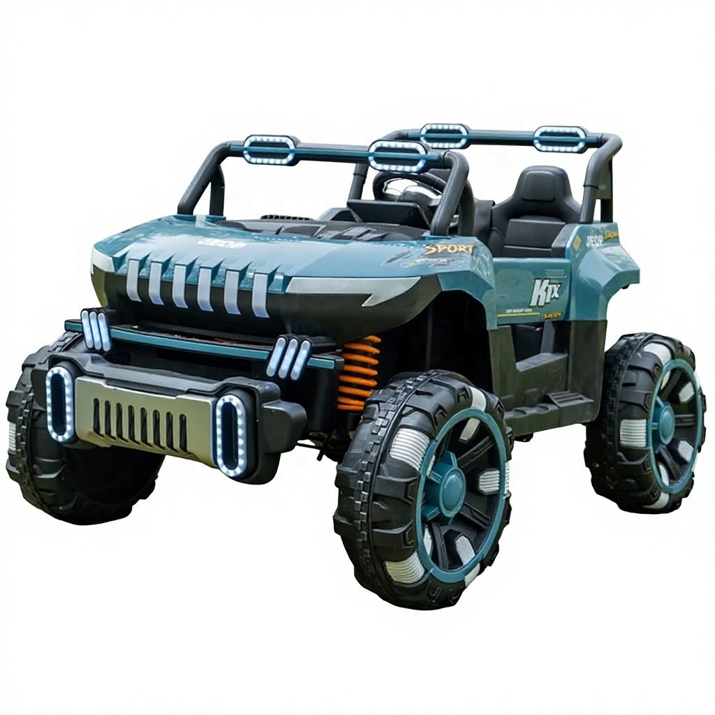 Luxury 2-Seater Kids Ride-On SUV with 4 Motors &amp; Remote (LB-ABM-8688)