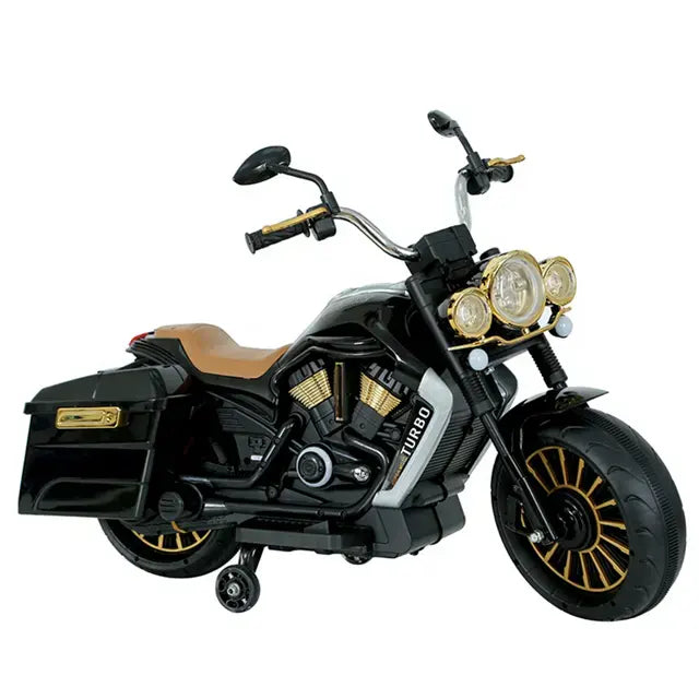 Kids Ride-On Motorcycle with LED Lights &amp; Bluetooth (XSDU-1288)