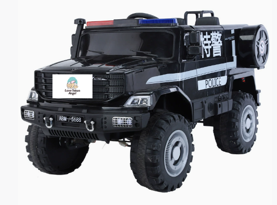 Kids Police Style Ride-On Car with Lights &amp; Music (LB-ABM-5688)