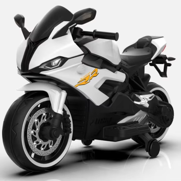 Kids Electric Motorcycle with Sound System &amp; LED Lights (QM1100)