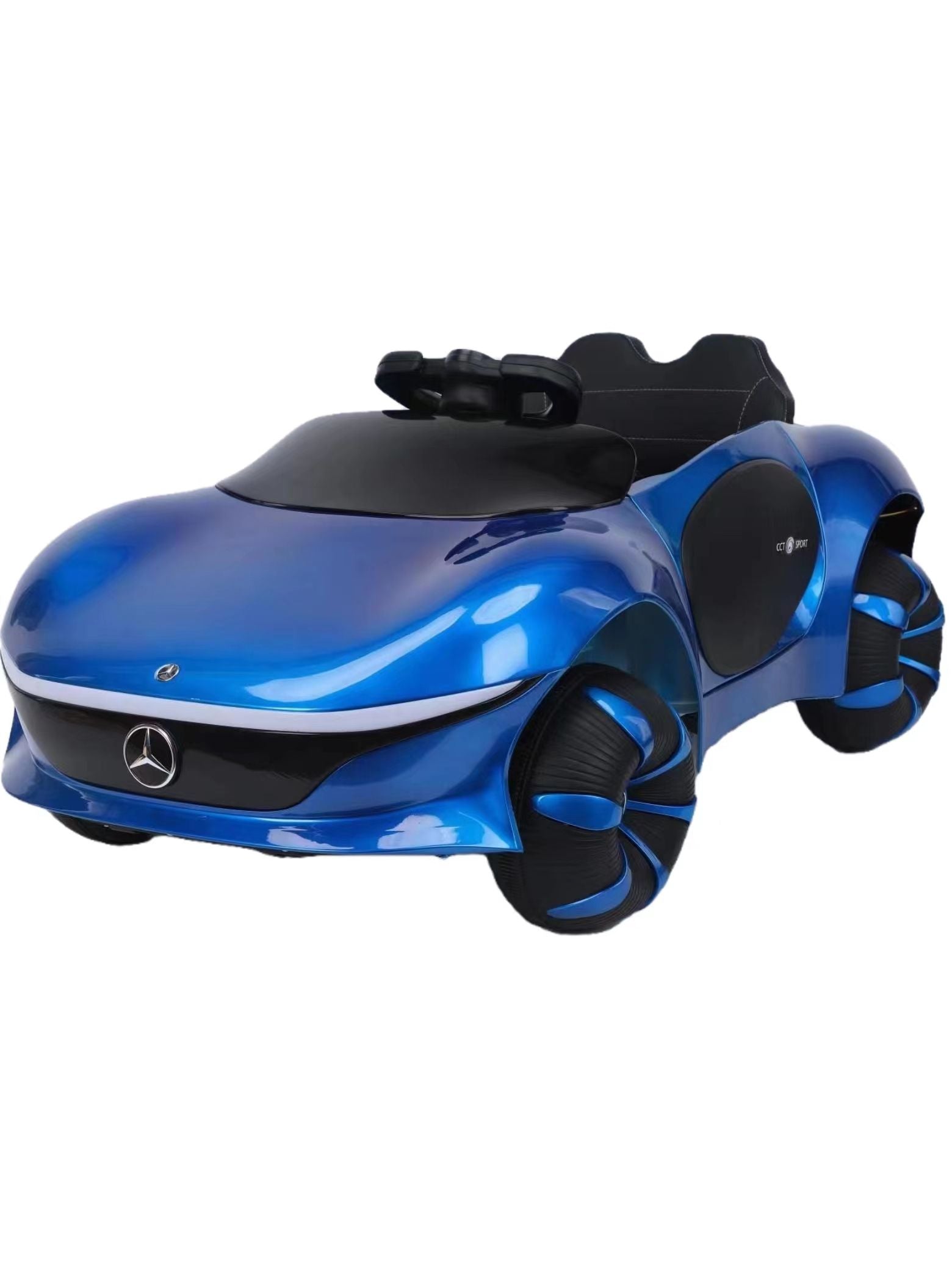 Kids Ride-On Car with Bluetooth Remote &amp; LED Lights (LB-CPT-8808)