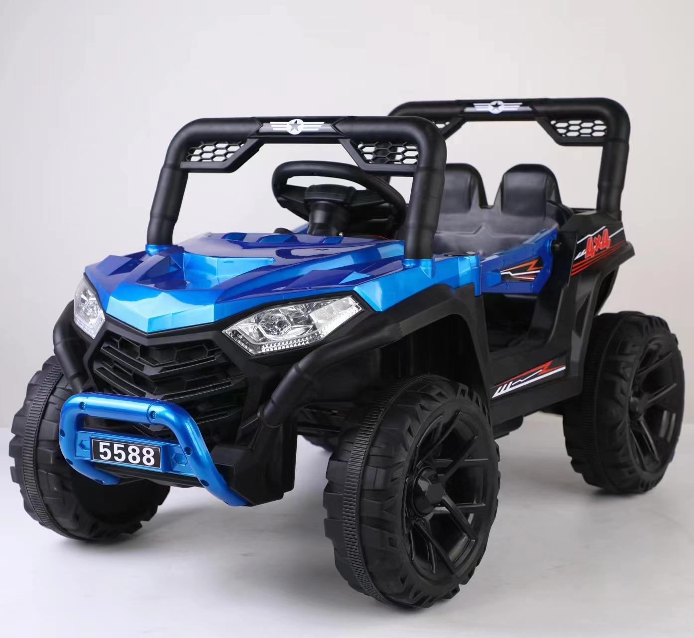 Kids Ride-On Car with App Control &amp; LED Lights (TTF-5588)