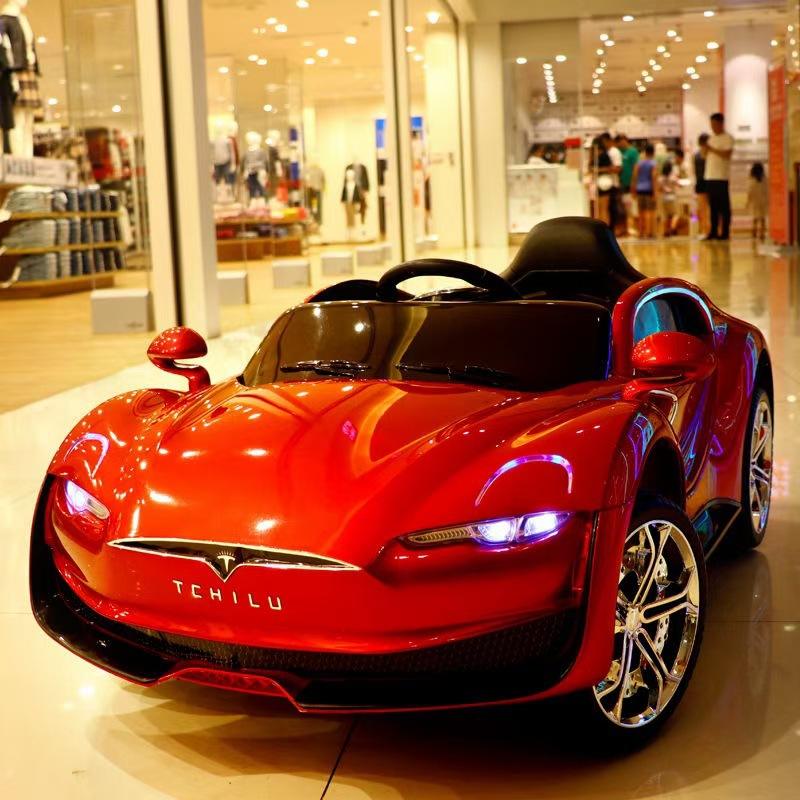 Kids Ride-On Car with LED Lights &amp; Swing Function (LB-CL-601)