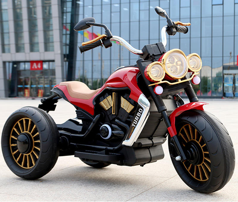 Kids Ride-On Motorcycle with Dual Drive System (XSDU-1388)
