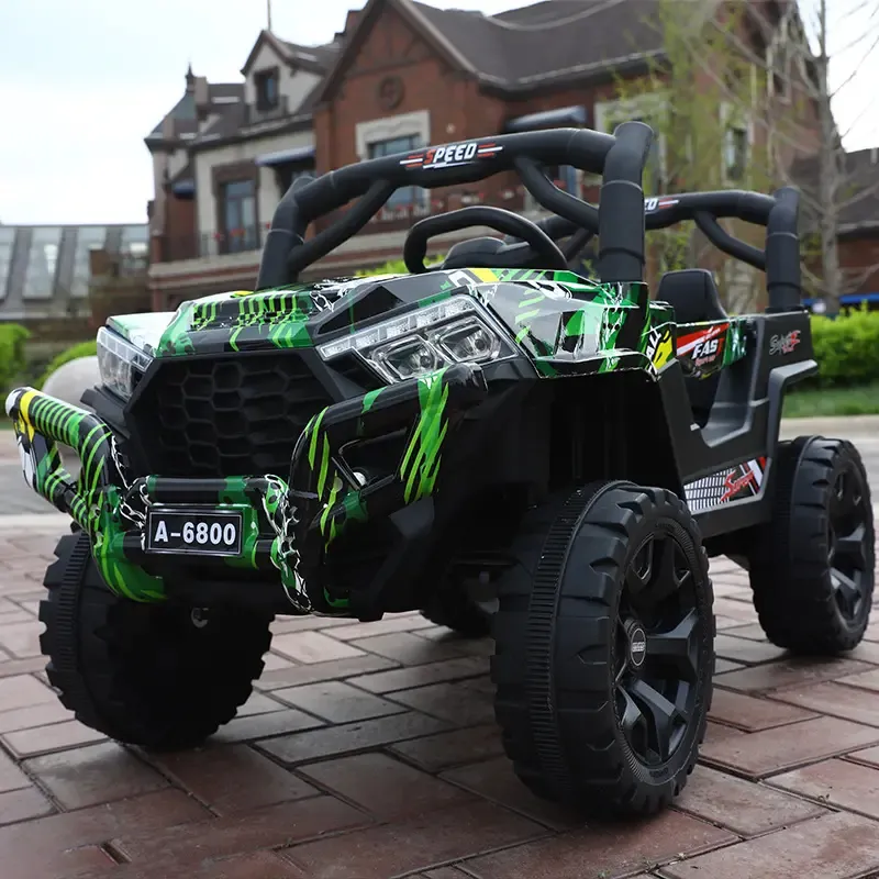 Kids Ride-On Car with LED Lights &amp; Music Features (A-6800)