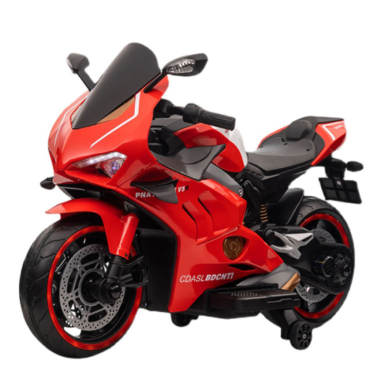 Kids Electric Motorcycle with LED Lights & Music (HS-V5)