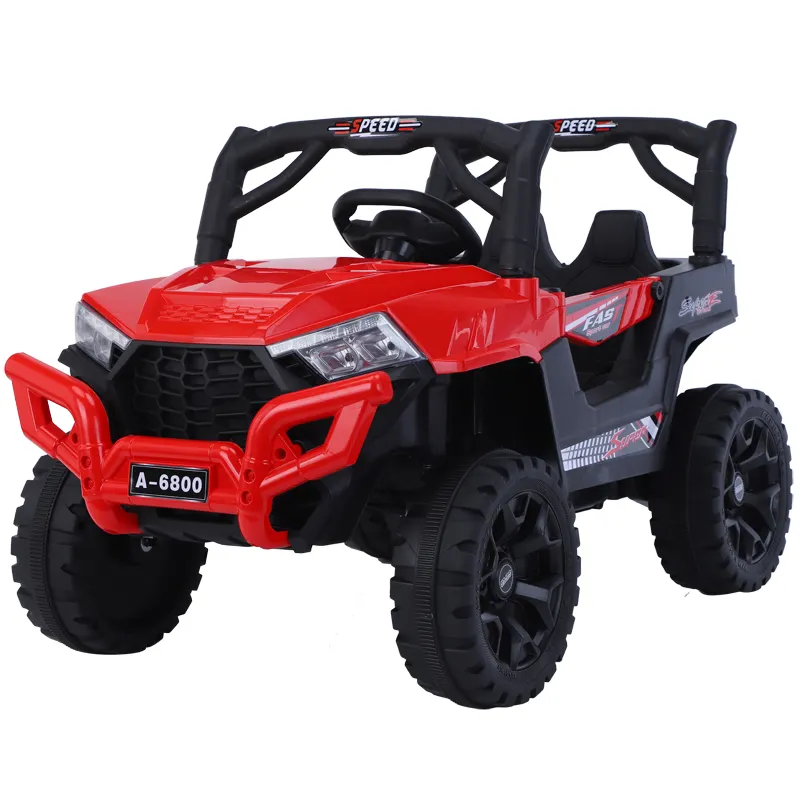 Kids Ride-On Car with LED Lights &amp; Music Features (A-6800)