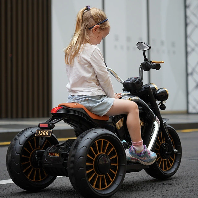 Kids Ride-On Motorcycle with Dual Drive System (XSDU-1388)