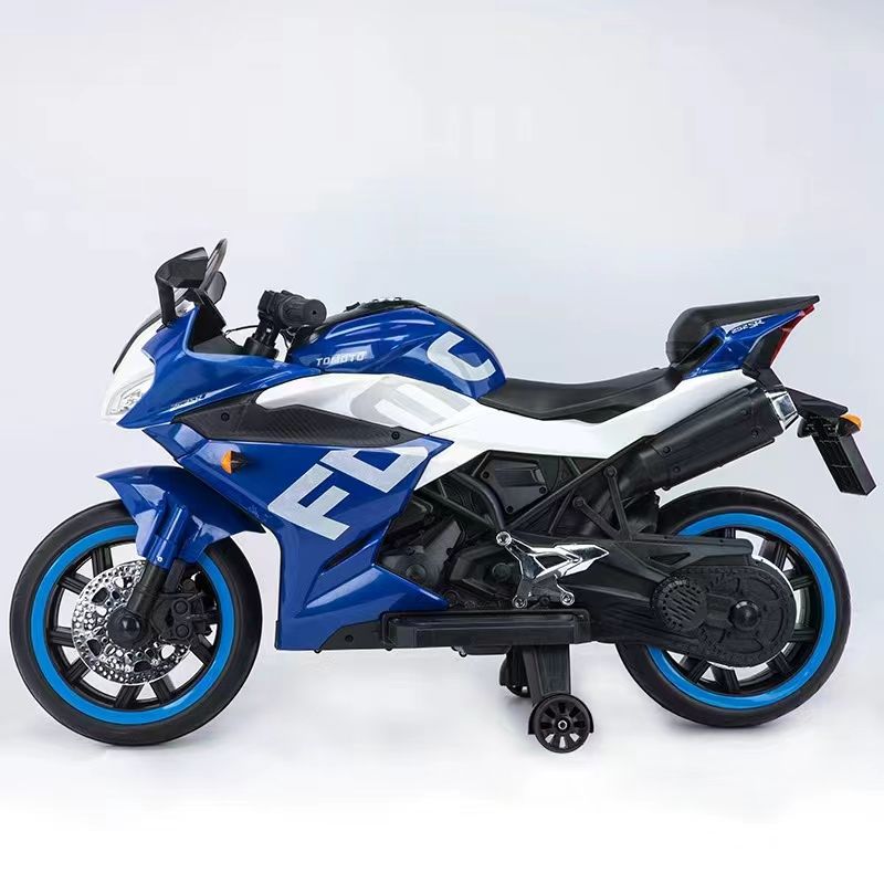 Kids Electric Motorcycle with Dual Drive &amp; LED Lights (HK 1800)