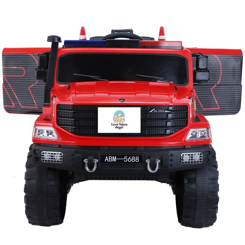 Kids Police Style Ride-On Car with Lights &amp; Music (LB-ABM-5688)