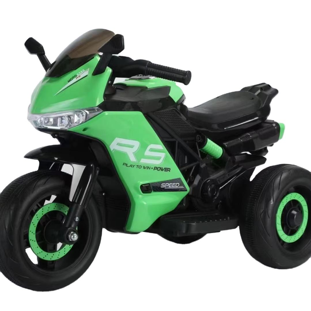 Kids Electric Motorcycle with Training Wheels &amp; LED Light (XSD-6288)