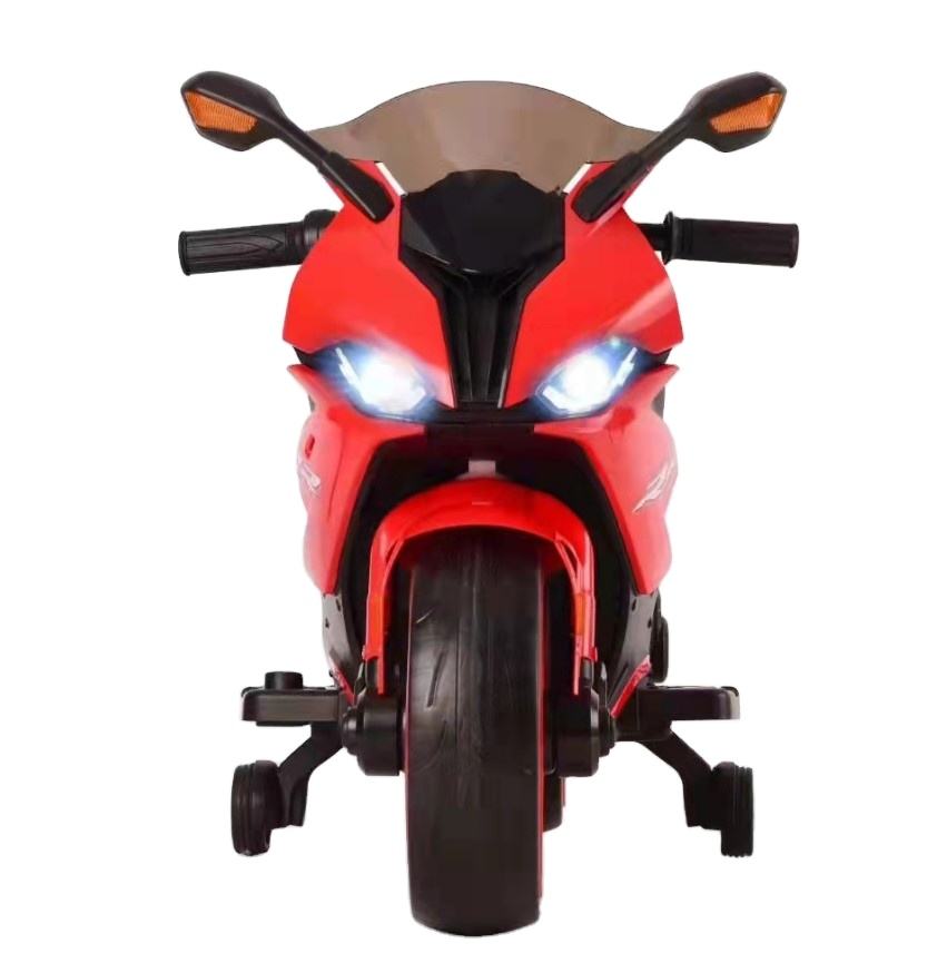 Kids Ride-On Motorcycle with LED Wheels &amp; Music System (XHD818)