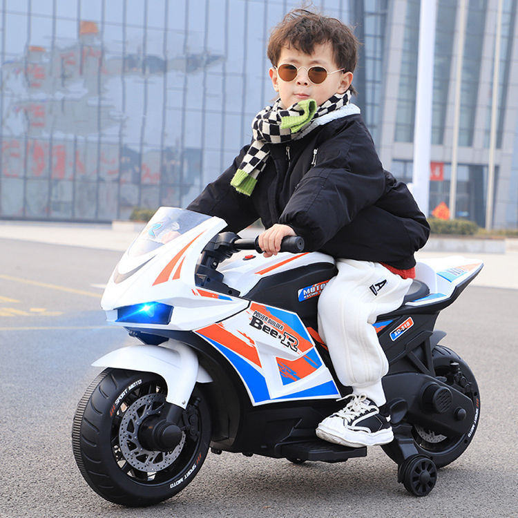 Kids Ride-On Motorcycle with Bluetooth &amp; Music (XSDU-518)