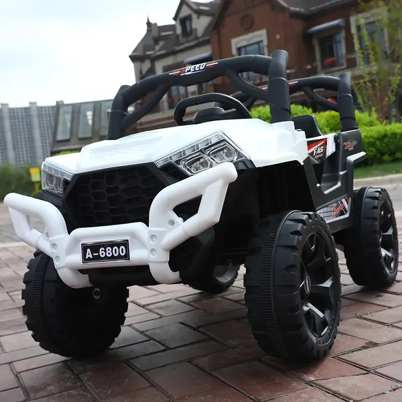 Kids Ride-On Car with LED Lights &amp; Music Features (A-6800)