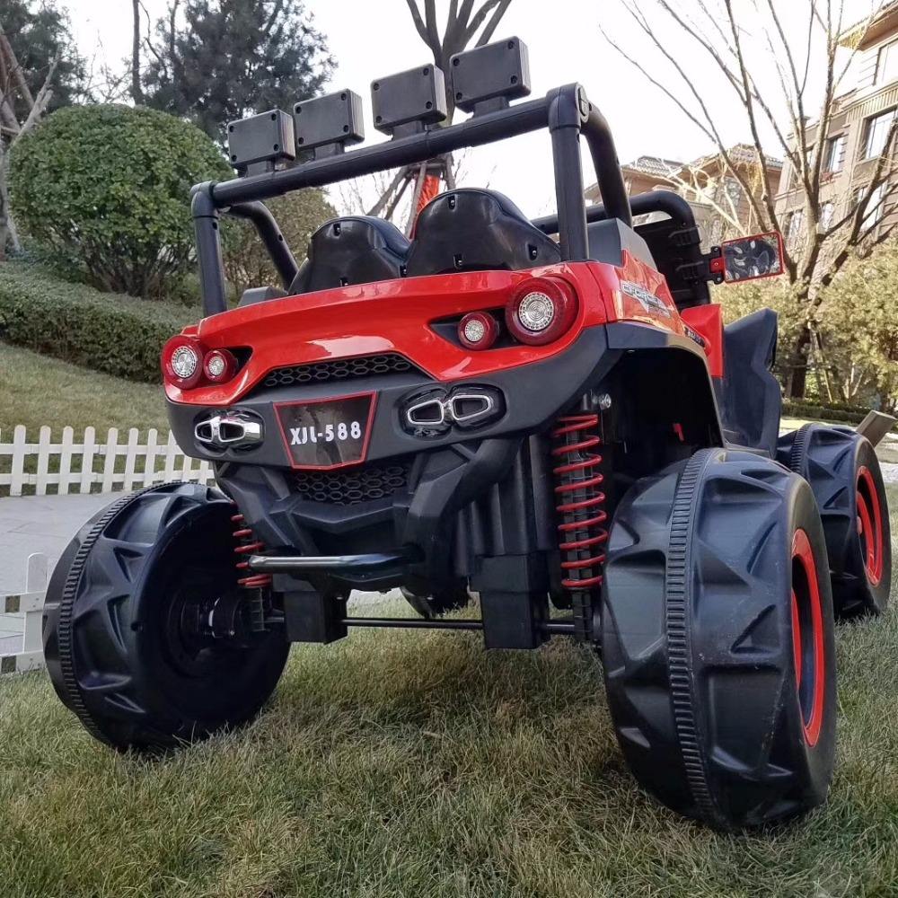Large Kids 2-Seater Ride-On SUV with Shock Absorbers (HS-588)