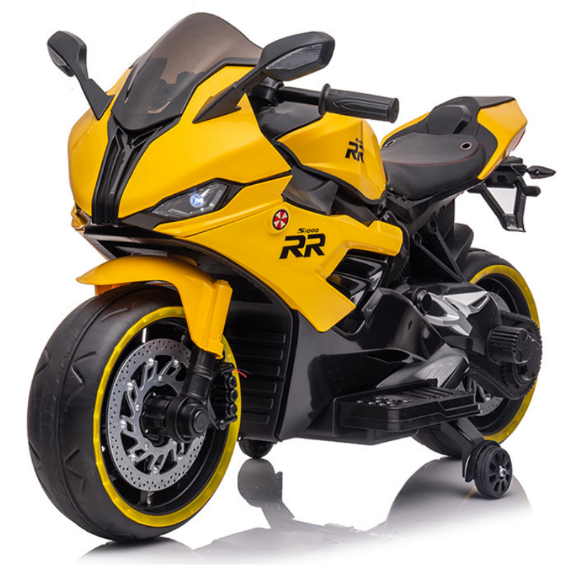 Kids Ride-On Motorcycle with LED Wheels &amp; Music System (XHD818)