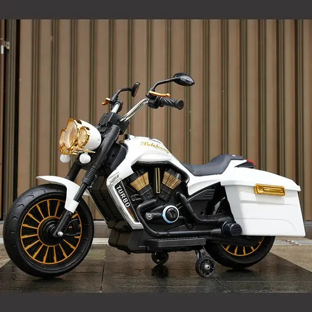 Kids Ride-On Motorcycle with LED Lights &amp; Bluetooth (XSDU-1288)