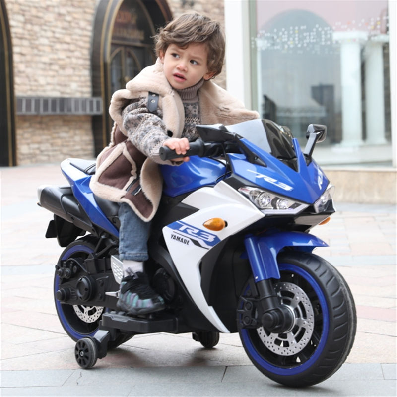 Kids Electric Motorcycle with Subwoofer &amp; LED Lights (N-888)