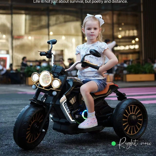 Kids Ride-On Motorcycle with Dual Drive System (XSDU-1388)
