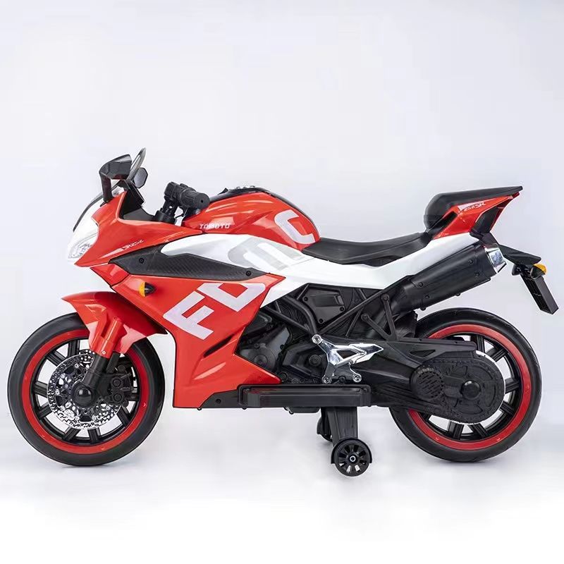 Kids Electric Motorcycle with Dual Drive &amp; LED Lights (HK 1800)