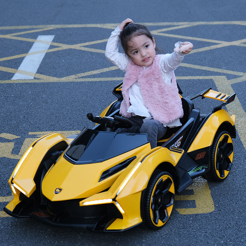 Kids Ride-On Car with Smart Remote &amp; Dynamic Lighting (MG9188)