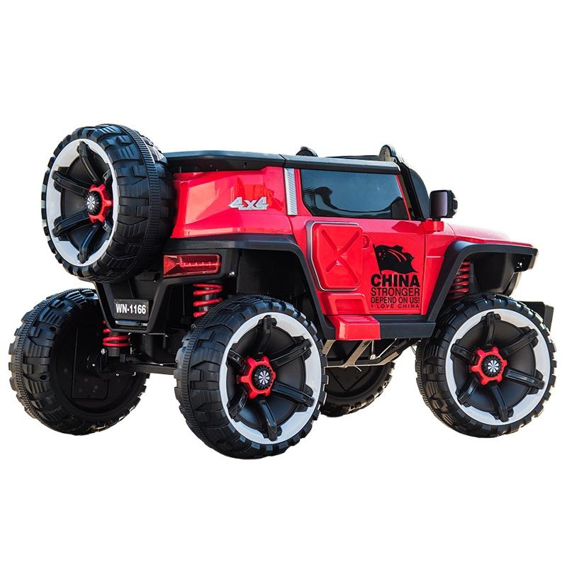 Premium Kids Electric SUV Ride-On with LED Lights &amp; 4WD (LB-WN-1166)