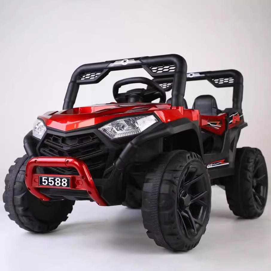 Kids Ride-On Car with App Control &amp; LED Lights (TTF-5588)