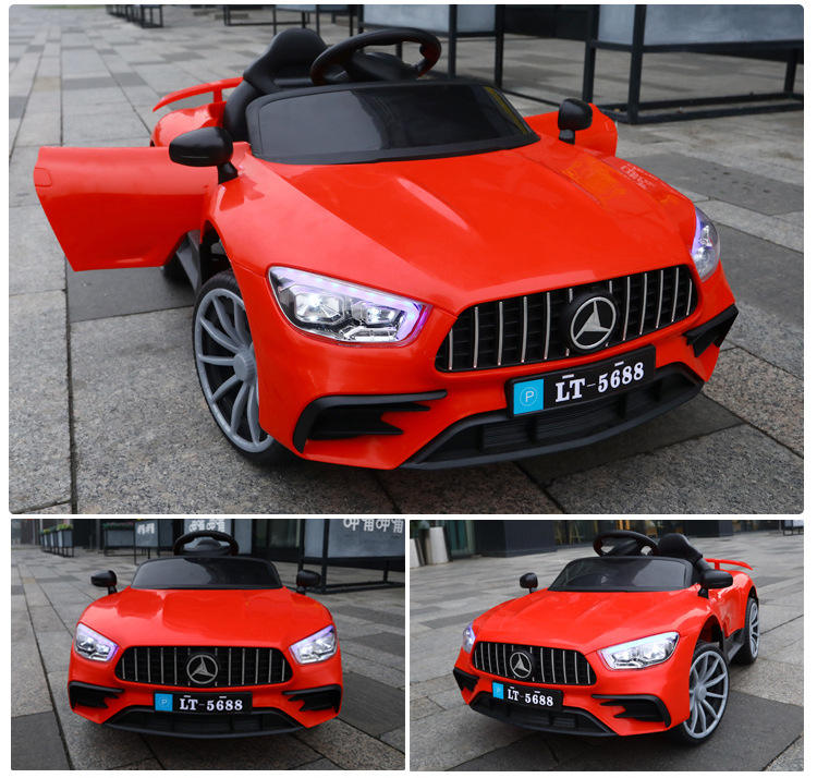 Kids Ride-On Car with Remote &amp; Shock Absorbers (LT-5688)