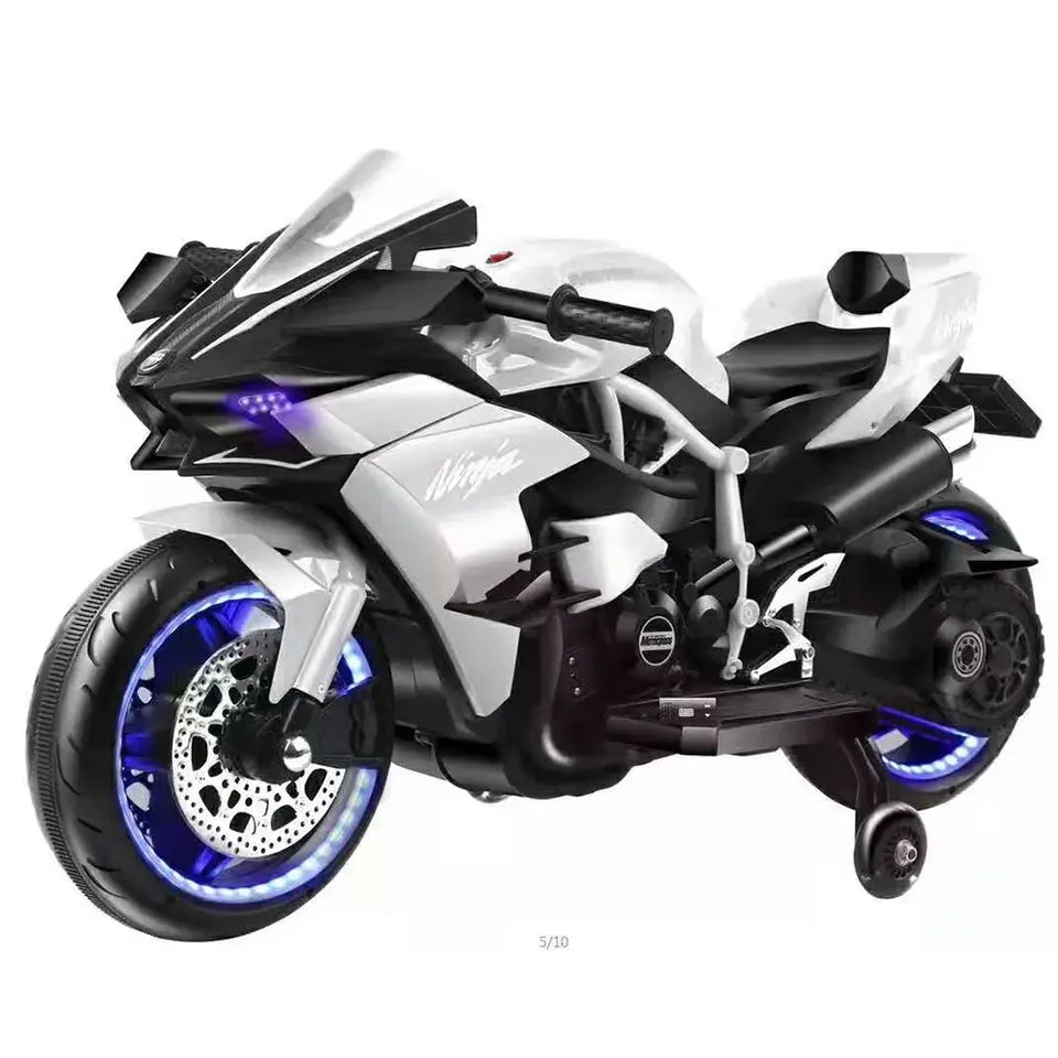 Kids Electric Motorcycle with LED Lights &amp; Music System (BLTH2)