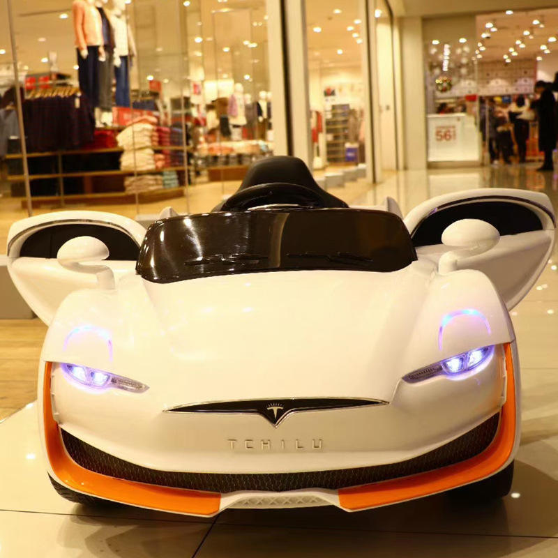 Kids Ride-On Car with LED Lights &amp; Swing Function (LB-CL-601)